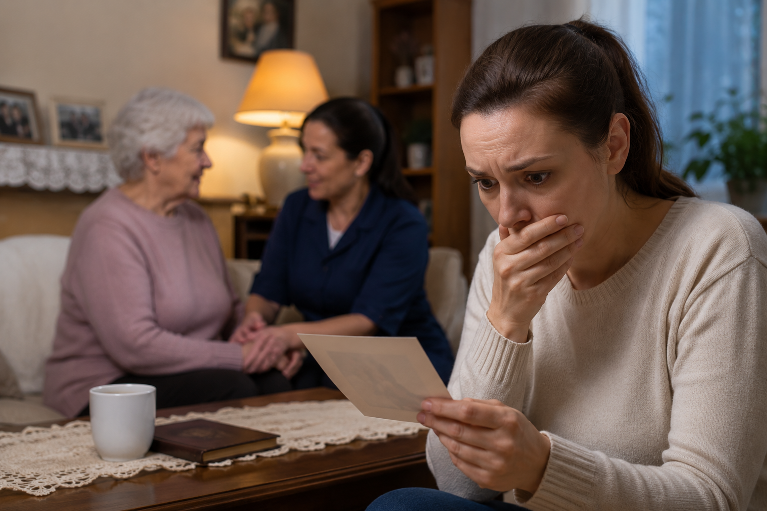 Am angajat o femeie să aibă grijă de mama mea. După o lună, am înțeles că ascundea un secret incredibil