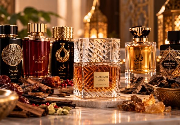 Cum alegi între Khamrah Lattafa și alte parfumuri Lattafa cu profil oriental intens